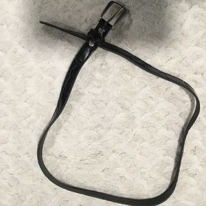 Faux Leather Belt